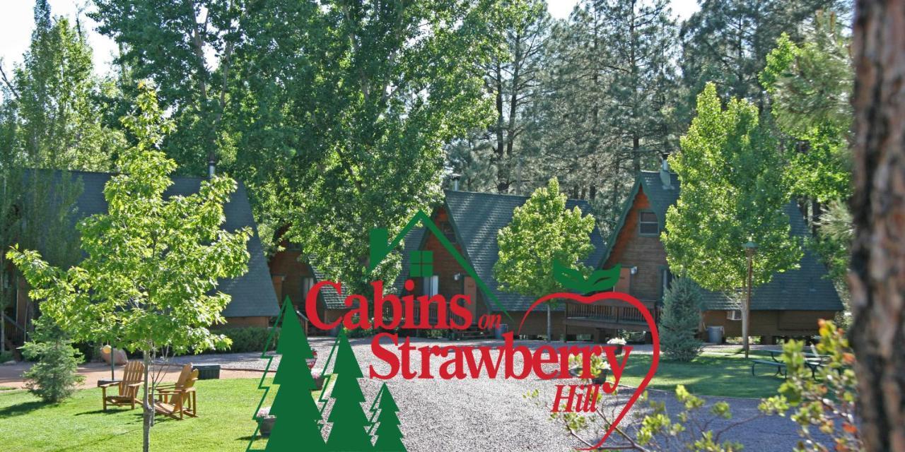 Cabins On Strawberry Hill Hotell Pine Eksteriør bilde